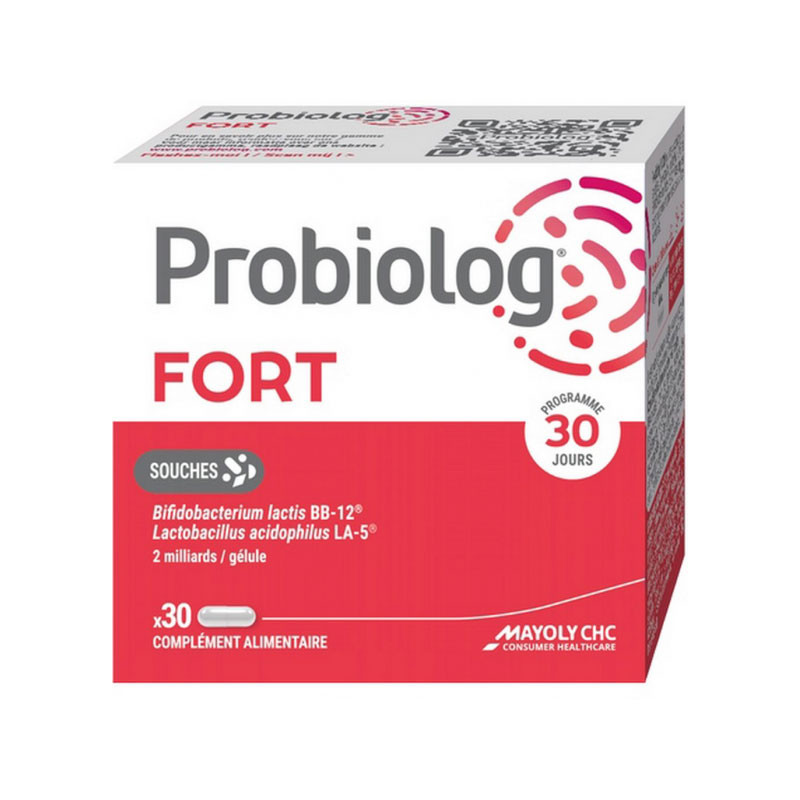 PROBIOLOG FORT 30 GELULES MAYOLI SPINDLER