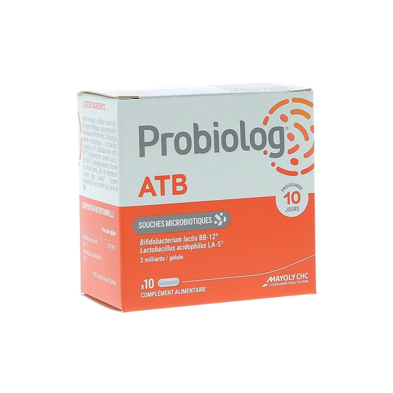 PROBIOLOG ATB 10 GELULES MAYOLI SPINDLER