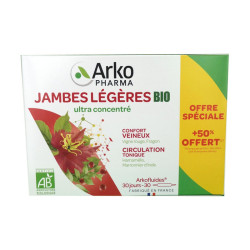 ARKOFLUIDES BIO JAMBES LEGERES 30 JOURS ARKOPHARMA