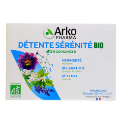 ARKOFLUIDES BIO DETENTE SERENITE 20 JOURS ARKOPHARMA