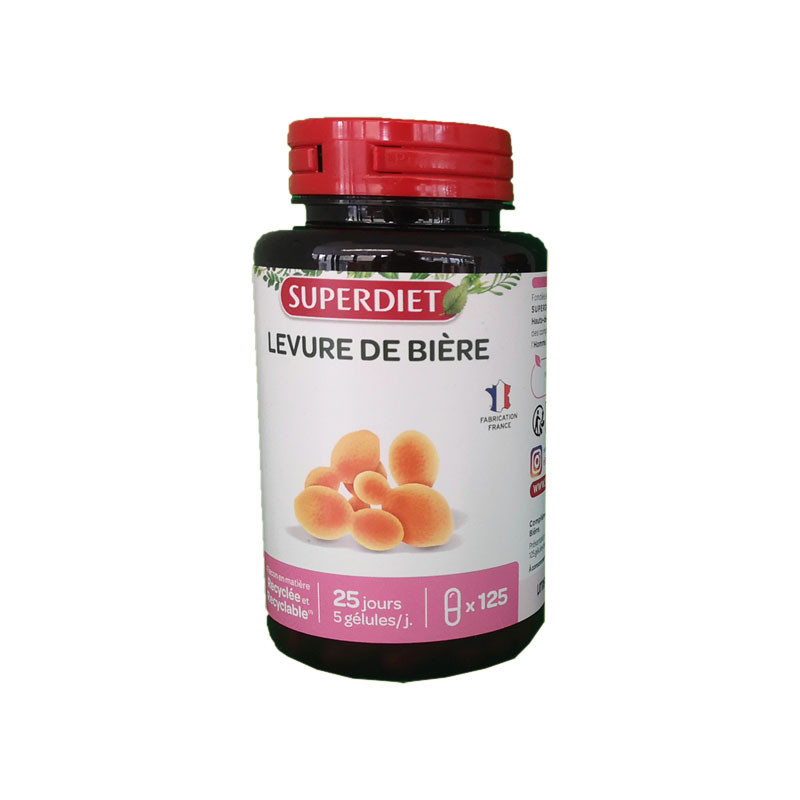 LEVURE DE BIERE 125 GELULES SUPER DIET