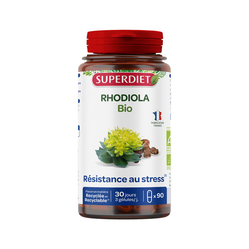 RHODIOLA STRESS BIO 90 GELULES SUPERDIET