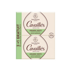 SAVON SURGRAS 250GR AMANDE VERTE 3+1 OFFERT ROGE CAVAILLES