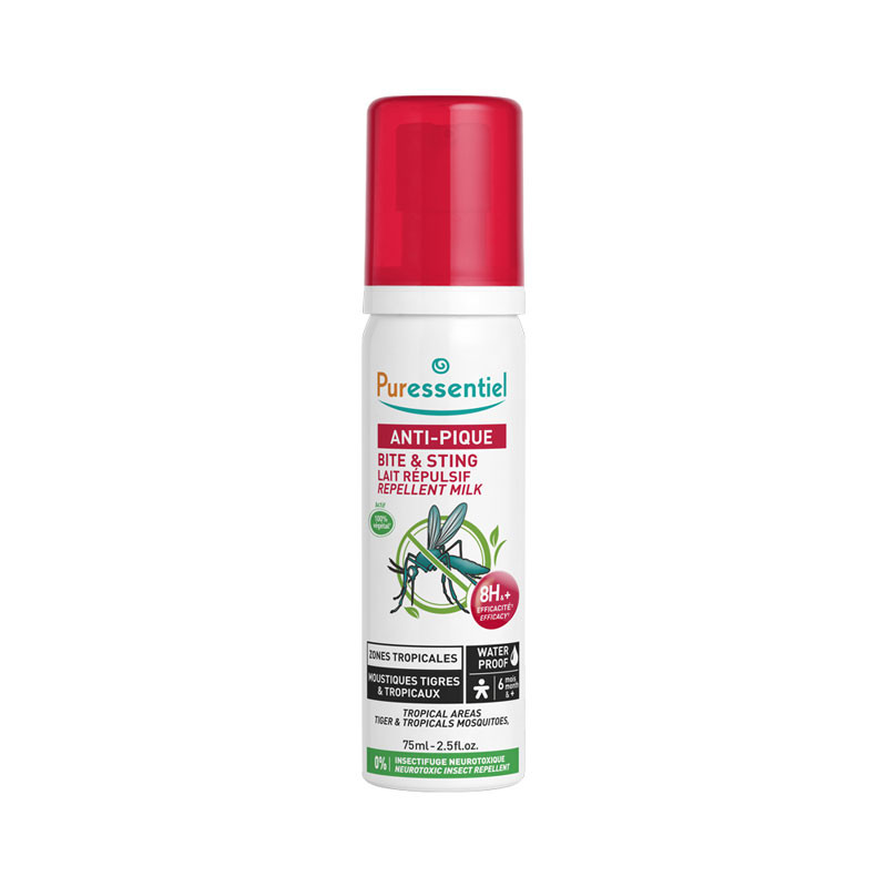 LAIT ANTI PIQUE REPULSIF 75ML PURESSENTIEL LAIT ANTI PIQUE REPULSIF 75ML PURESSENTIEL