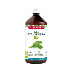 GEL D'ALOE VERA Bio 1 litre SUPERDIET