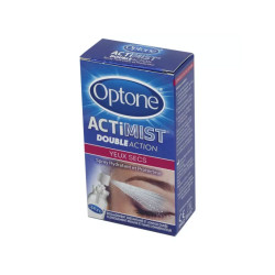 ACTIMIST DOUBLE ACTION SPRAY OCULAIRE YEUX SECS 10ML OPTONE