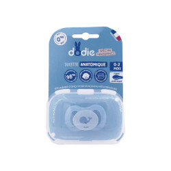 UCETTE ANATOMIQUE 0-2 MOIS BLEUE SILICONE DODIE