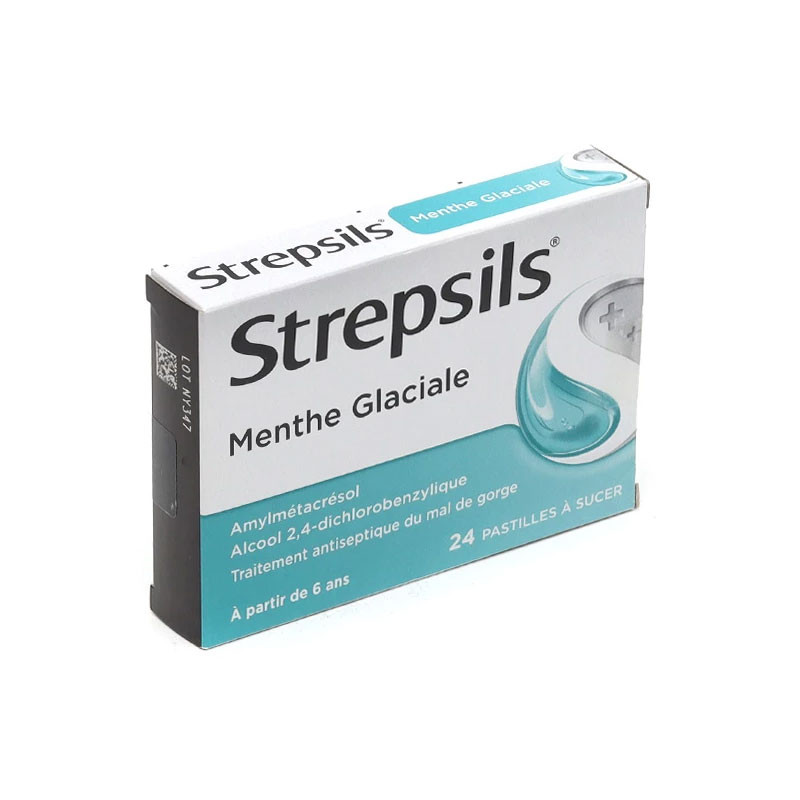 STREPSILS MENTHE GLACIALE PASTILLES