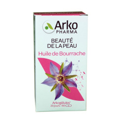 ARKOGELULES HUILE BOURRACHE BIO 60 GELULES ARKOPHARMA