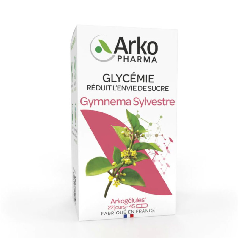 ARKOGELULES GYMNEMA SYLVESTRE 45 GELULES ARKOPHARMA