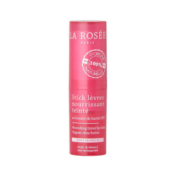 STICK LEVRES BIO NOURRISSANT TEINTÉ FRAMBOISE 4.5G LA ROSÉE PARIS