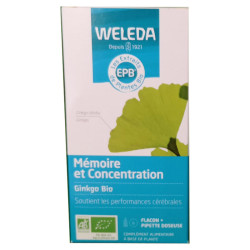 GINKGO BIO MEMOIRE & CONCENTRATION 60ML WELEDA