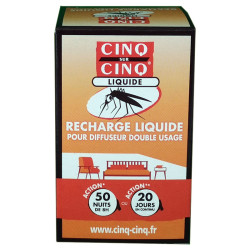 CINQ SUR CINQ RECHARGE LIQUIDE ANTI MOUSTIQUES 50 NUITS