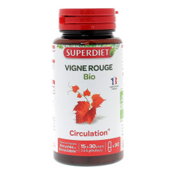 VIGNE ROUGE CIRCULATION BIO 90 GELULES SUPER DIET