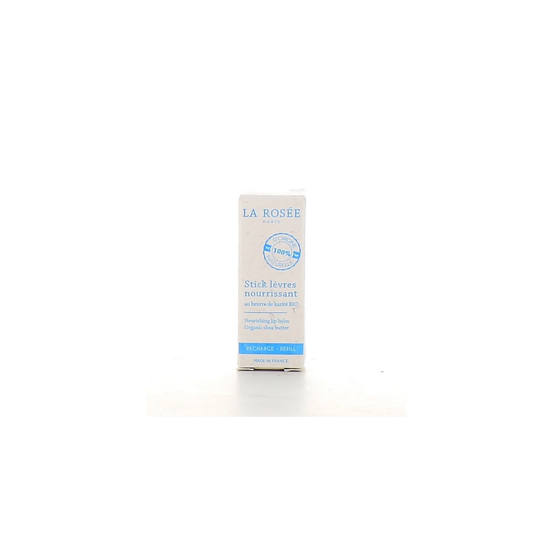 RECHARGE STICK LEVRES NOURRISSANT KARITE BIO 4.5G LA ROSÉE PARIS RECHARGE STICK LEVRES NOURRISSANT KARITE BIO 4.5G LA ROSÉE PARIS
