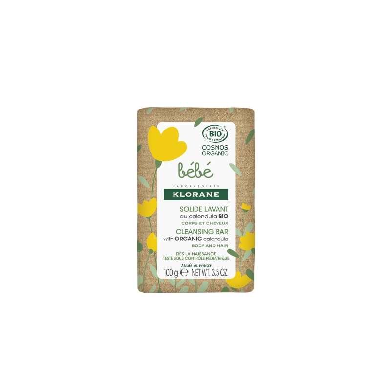 SOLIDE LAVANT BIO 100G KLORANE BEBE SOLIDE LAVANT BIO 100G KLORANE BEBE