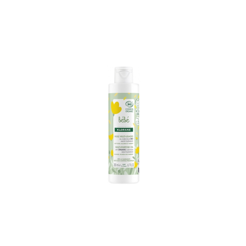 HUILE MULTI USAGES BIO 200ML KLORANE BEBE HUILE MULTI USAGES BIO 200ML KLORANE BEBE