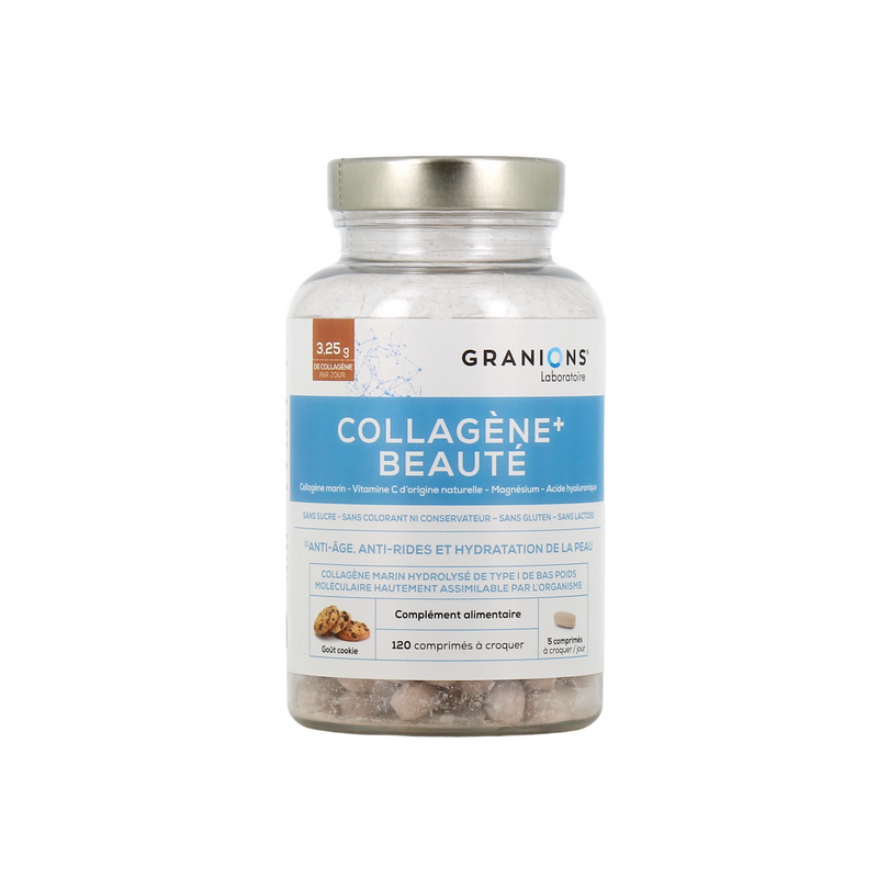 GRANIONS COLLAGENE BEAUTE COOKIE 120 COMPRIMES