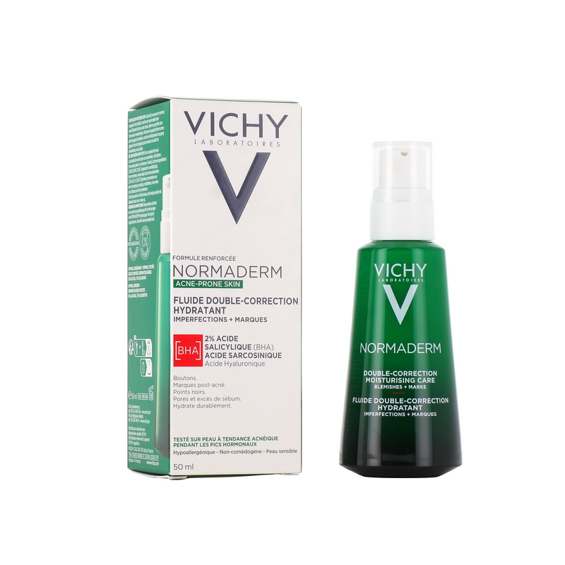 NORMADERM FLUIDE DOUBLE CORRECTION HYDRATANT 50ML VICHY
