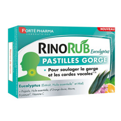 RINORUB EUCALYPTUS PASTILLES GORGE X 20 FORTE PHARMA