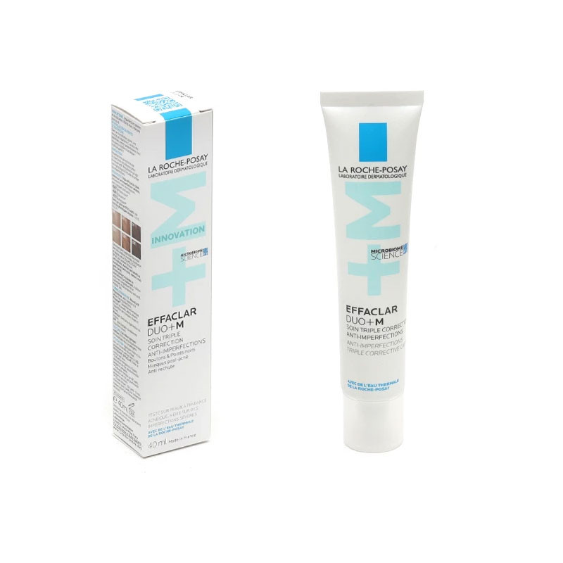 EFFACLAR DUO + M SOIN TRIPLE CORRECTION ANTI-IMPERFECTIONS  40ML LA ROCHE POSAY