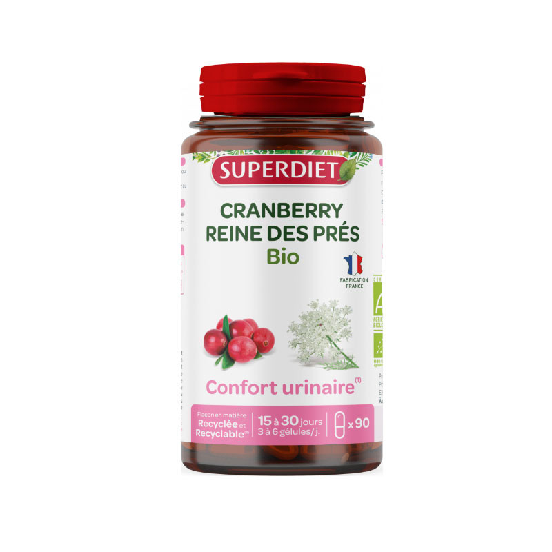 CRANBERRY REINE DES PRES BIO 90 GELULES SUPERDIET