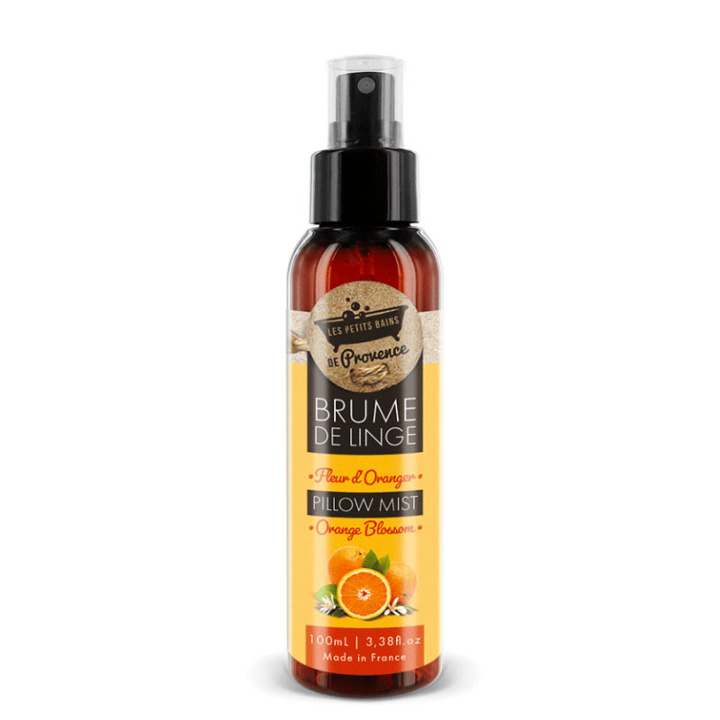 BRUME DE LINGE FLEUR D'ORANGER 100ML LES PETITS BAINS DE PROVENCE BRUME DE LINGE FLEUR D'ORANGER 100ML LES PETITS BAINS DE PROVENCE