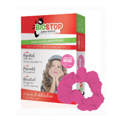 BIOSTOP ANTI POUX CHOUCHOU ANTI POUX ROSE