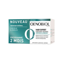 OENOBIOL HAIR EXPERT FORTIFIANT INTEGRAL CHEVEUX ONGLES LOT DE 2 X 60