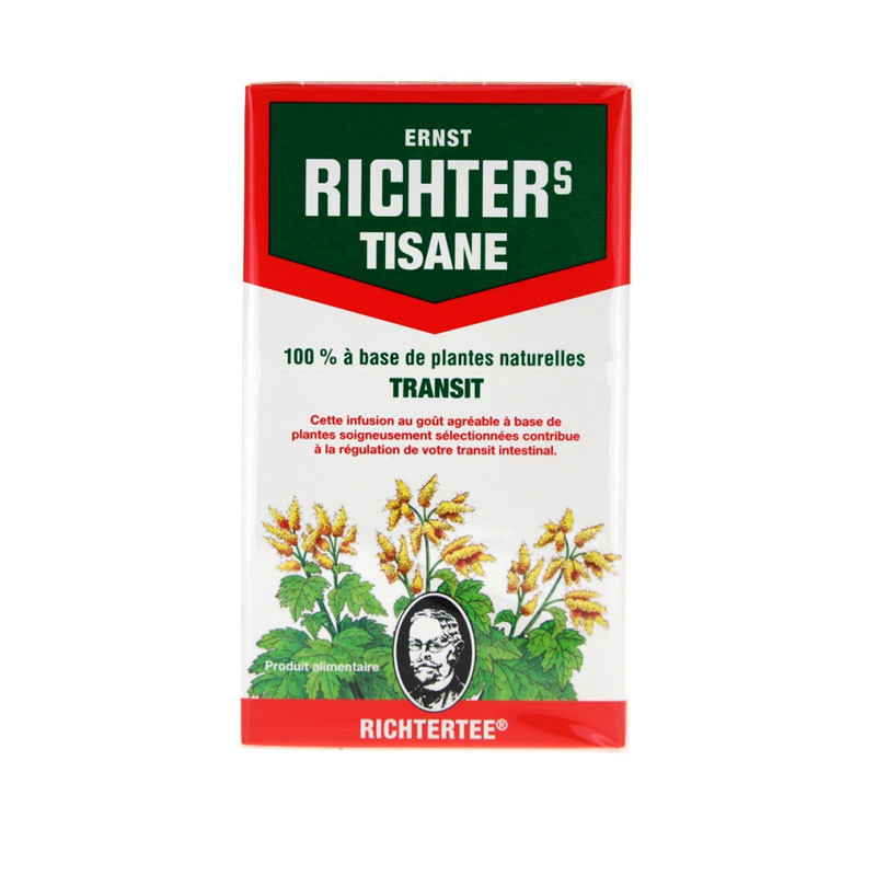 TISANE TRANSIT 20 SACHETS ERNST RICHTERS