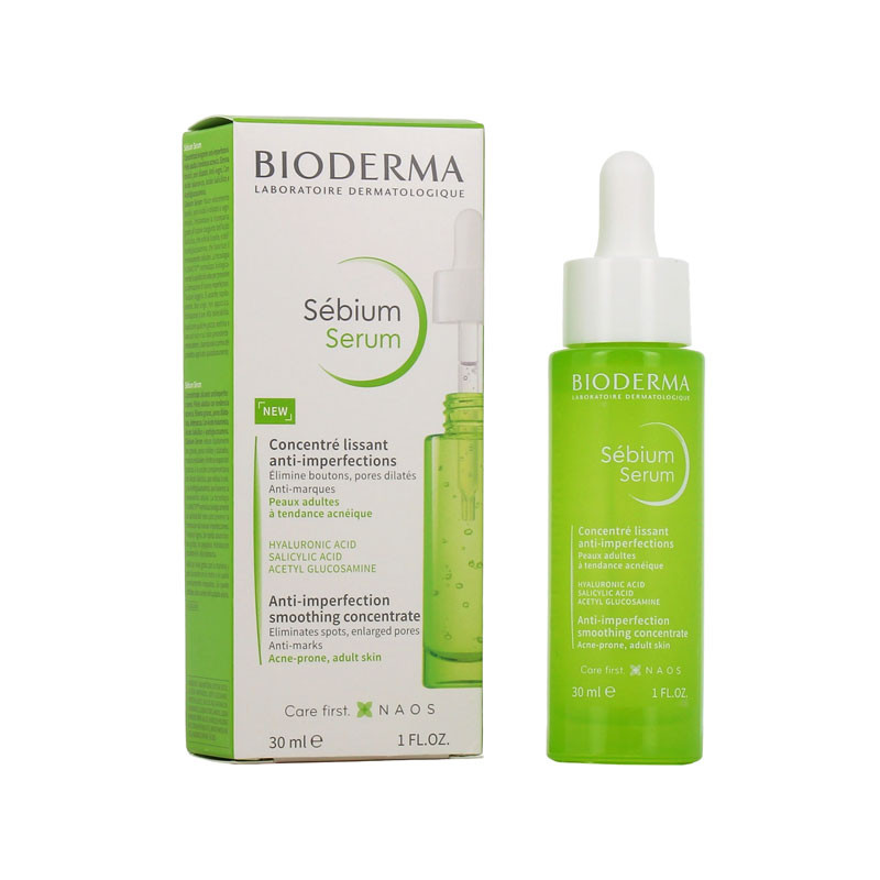 SEBIUM SERUM CONCENTRÉ LISSANT ANTI-IMPERFECTIONS 30ML BIODERMA SEBIUM SERUM CONCENTRÉ LISSANT ANTI-IMPERFECTIONS 30ML BIODERMA