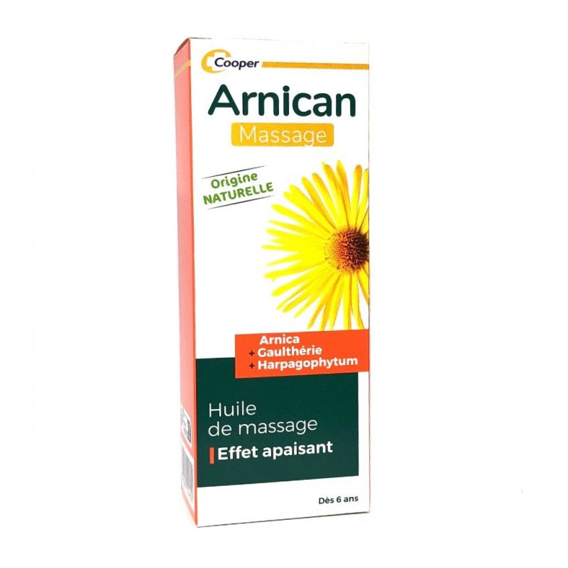 ARNICAN HUILE DE MASSAGE EFFET APAISANT 150ML COOPER