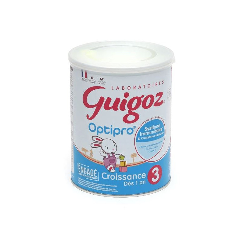 GUIGOZ OPTIPRO 3 LAIT 3eme AGE Dès 1 an 780G