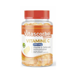 VITASCORBOL VITAMINE C 250mg 45 GOMMES COOPER