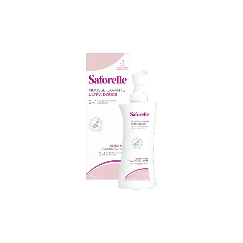 MOUSSE LAVANTE ULTRA-DOUCE 250ml SAFORELLE