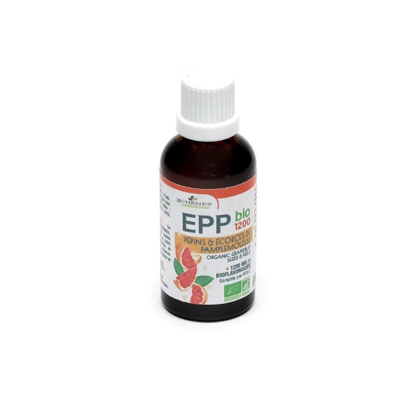 EPP 1200 BIO EXTRAIT PEPINS PAMPLEMOUSSE 50ml LES 3 CHENES