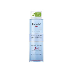 DERMATOCLEAN [HYALURON] EAU MICELLAIRE 3en1 400ML EUCERIN