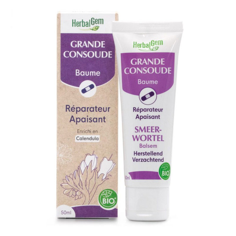 GRANDE CONSOUDE BIO BAUME REPARATEUR APAISANT 50ML HERBALGEM GRANDE CONSOUDE BIO BAUME REPARATEUR APAISANT 50ML HERBALGEM