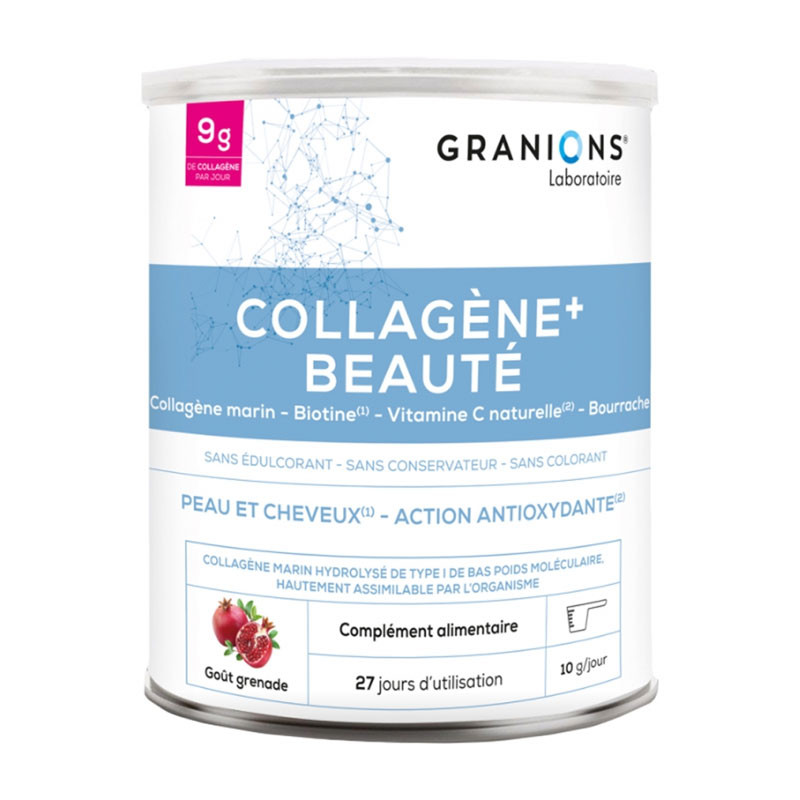 GRANIONS COLLAGENE BEAUTE PEAU & CHEVEUX 375G