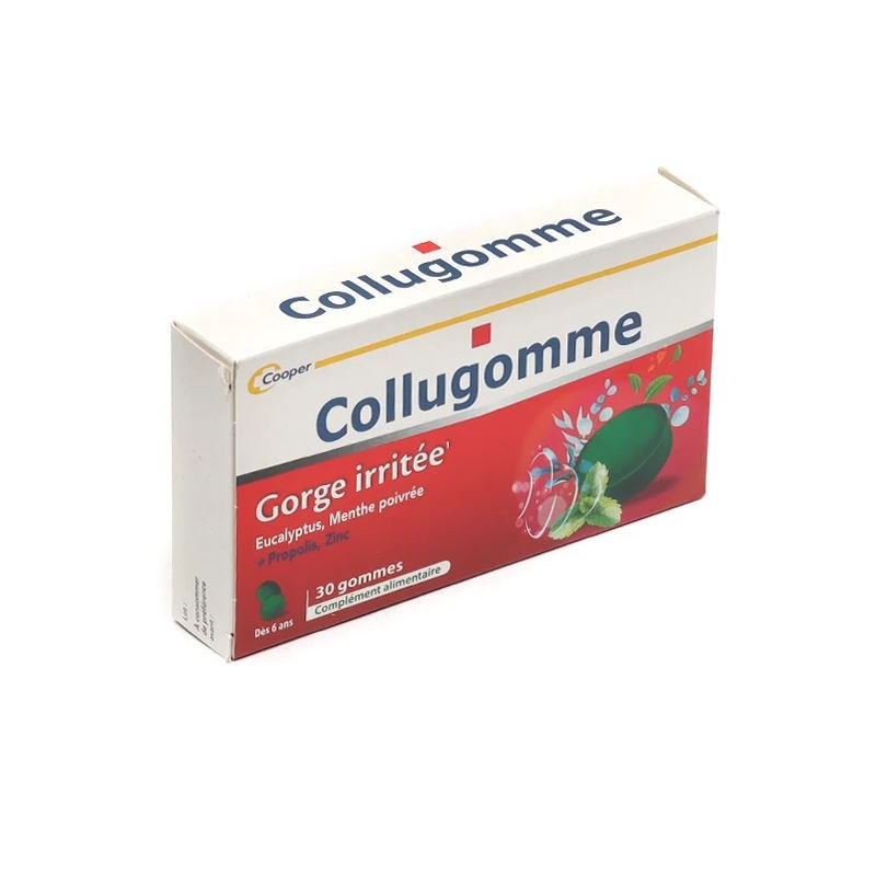 COLLUGOMME GORGE IRRITÉE 30 GOMMES BOIRON