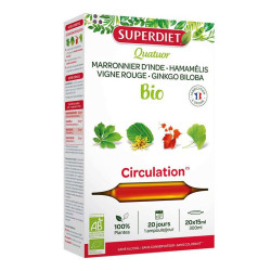 QUATUOR CIRCULATION BIO 20 AMPOULES SUPERDIET