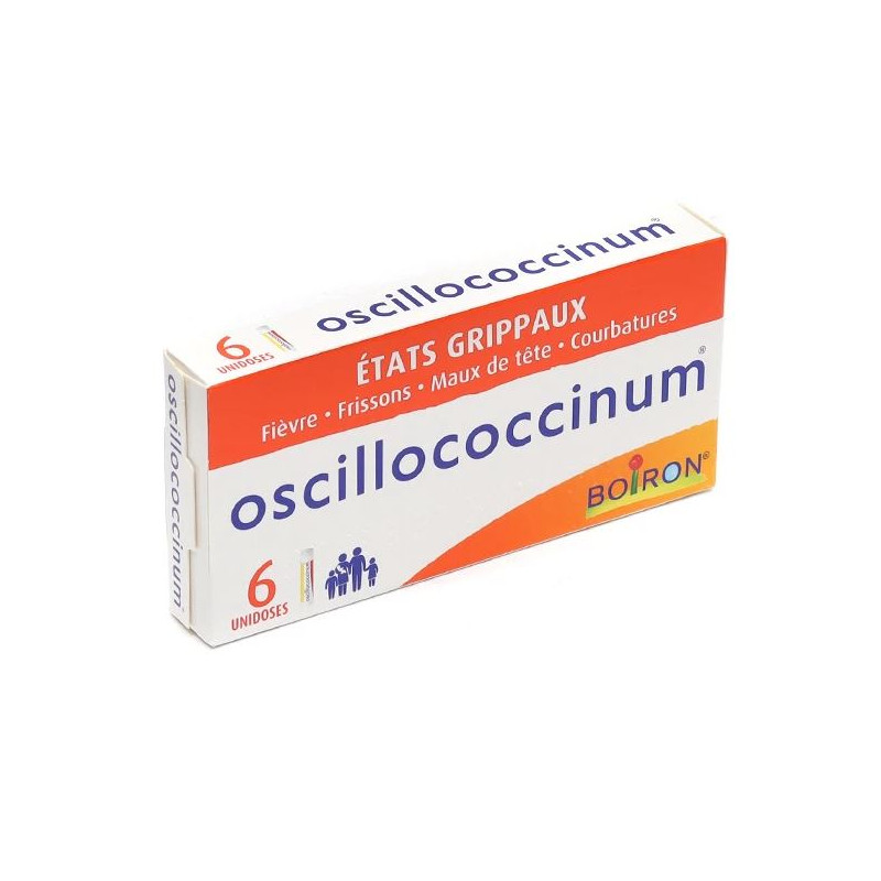 OSCILLOCOCCINUM ETATS GRIPPAUX 6 DOSES BOIRON