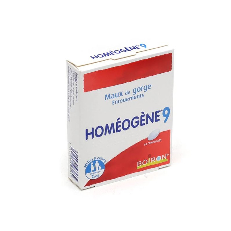 HOMEOGENE 9 60 COMPRIMES BOIRON