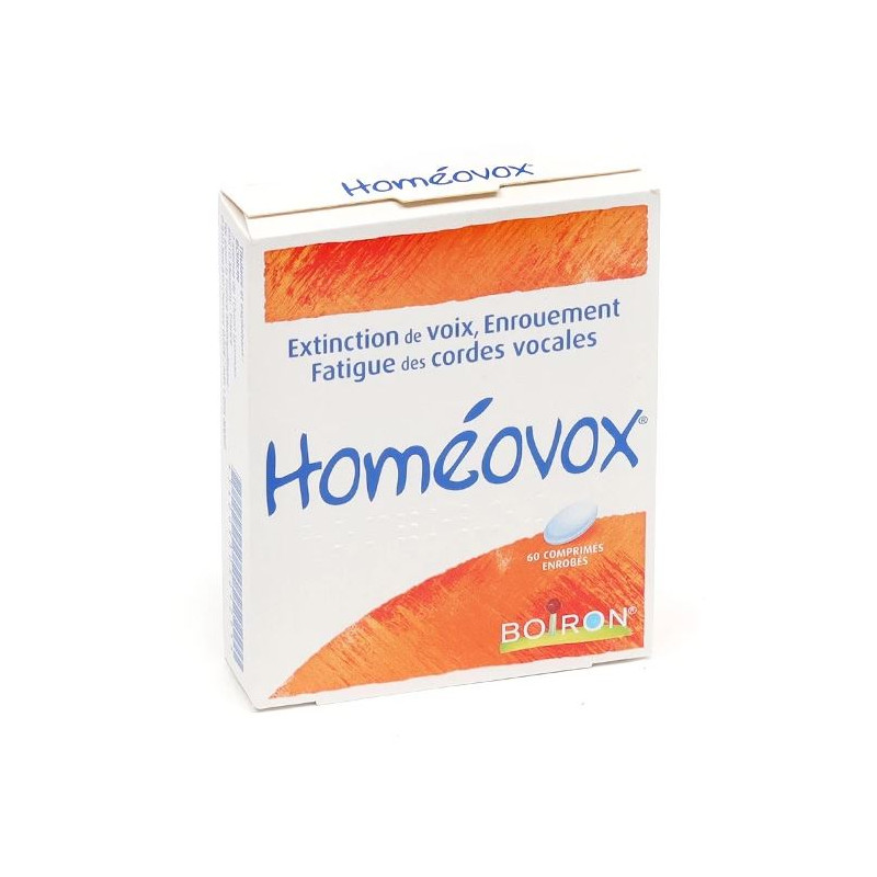 HOMEOVOX 60 COMPRIMES BOIRON