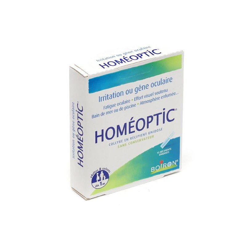 HOMEOPTIC 10 RECIPIENTS UNIDOSES BOIRON