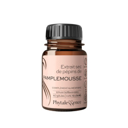 EXTRAIT SEC DE PEPINS DE PAMPLEMOUSSE 60 GELULES PHYTALESSENCE