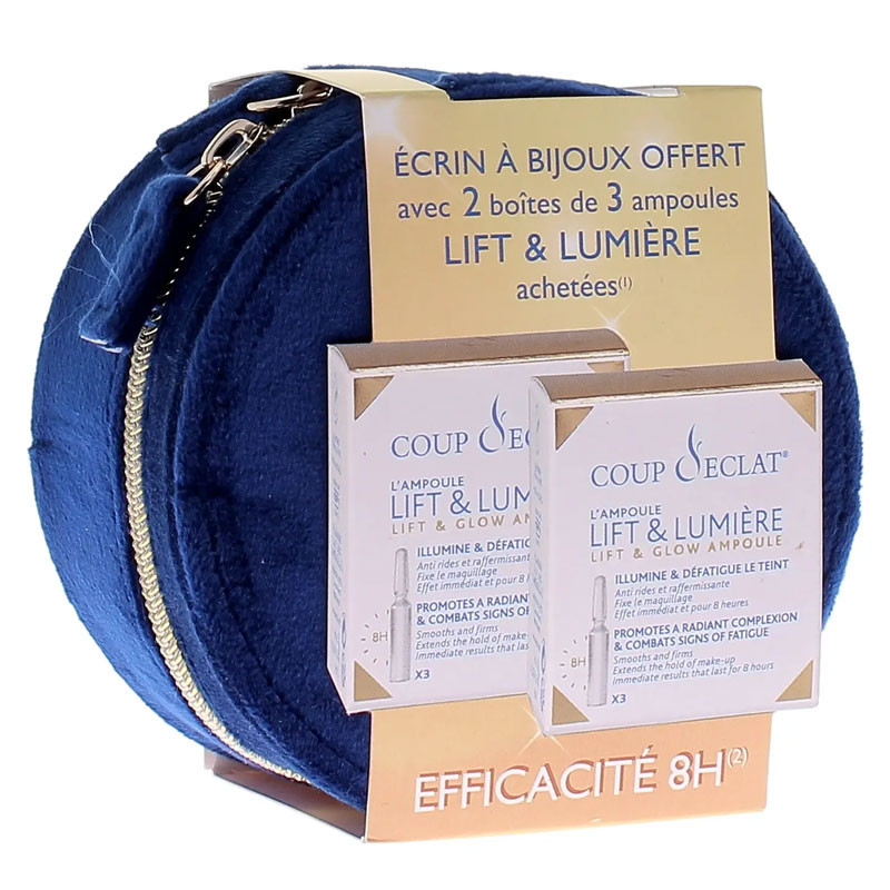 COFFRET DE NOËL LIFT et LUMIERE AMPOULES COUP D'ÉCLAT COFFRET DE NOËL LIFT et LUMIERE AMPOULES COUP D'ÉCLAT