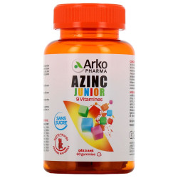 AZINC JUNIOR 9 VITAMINES 60 GUMMIES ARKOPHARMA