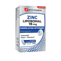 ZINC LIPOSOMAL 15MG 60 GELULES FORTE PHARMA