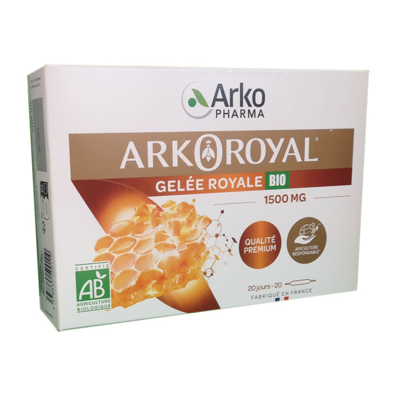 arkoroyal 100% gelée royale bio 40g